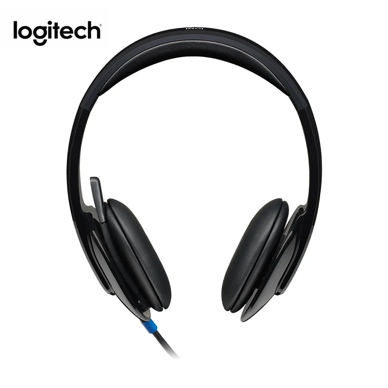 Logitech Original H540 USB компьютерная гарнитура на ухо управления A Совместимость с