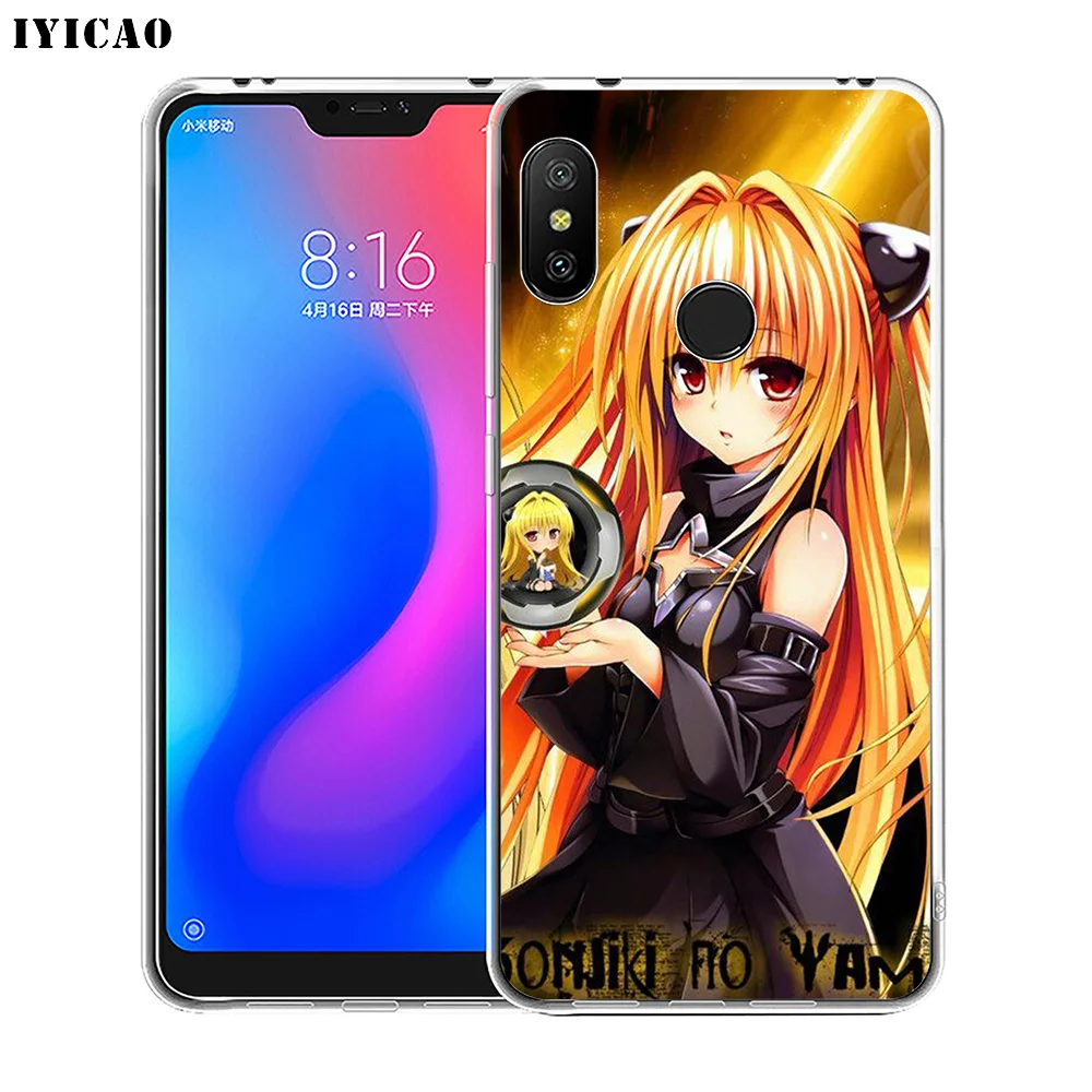 Мягкий силиконовый чехол для телефона IYICAO To Love Ru Darkness Xiaomi Redmi 4A 5A 6A Note 7 6 5 Pro Plus 4X