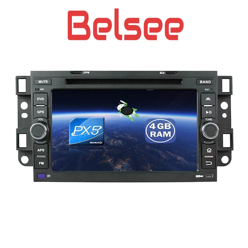 Автомагнитола Belsee с восьмиядерным процессором PX5 ОЗУ 4 Гб ПЗУ 32 ГБ Android 8 0