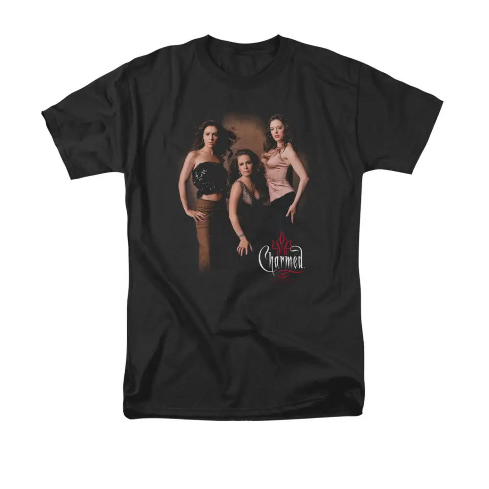 Charmed Three Hot ведьмы ТВ шоу футболка Размеры S 3X Новые мужские футболки летний Стиль