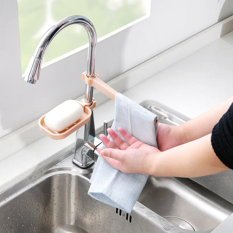 1 шт. стеллаж для хранения стоячий Тип губка держатель Полка пластина Pad полотенце