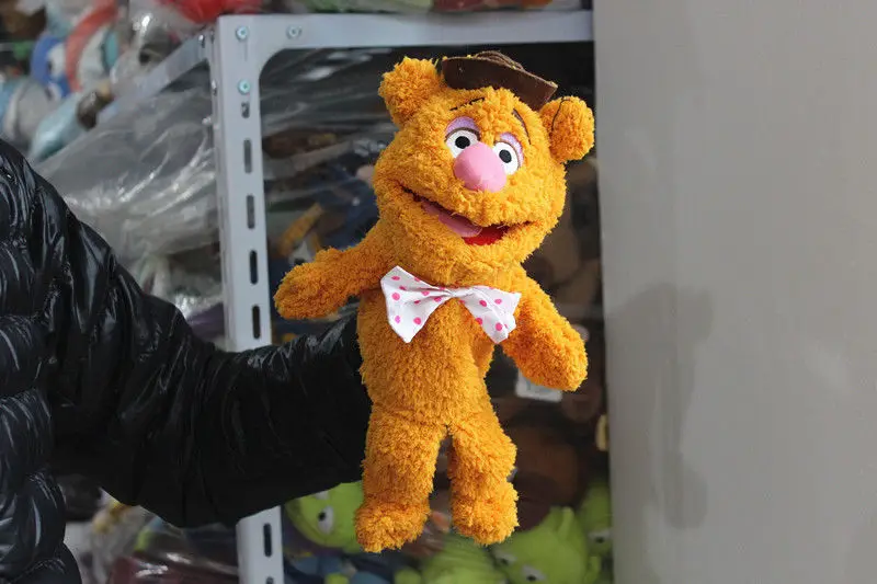 4 шт. в комплекте, кукла Muppets, лягушка Кермит, медведь Fozzie, Шведский шеф-повар, плюшевые куклы 28 см, детские игрушки