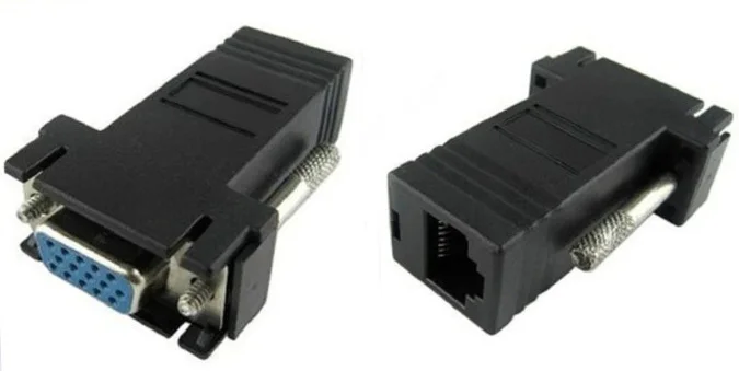 Переходник VGA Female Video Extender к адаптеру RJ45 бесплатная доставка 20 шт./лот|vga female|rj45