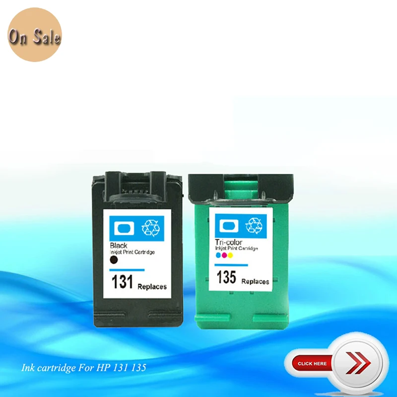 Чернила hisaint картридж для HP 131 135 hp Officejet 100 L411a L411b 150 L511a H470 H470b H470wbt H470wf K7100 принтер|ink