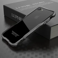 For IPhone 12 PRO 11 PRO X XR XS MAX 7 8 Plus Se 2020 case New High Quality Luxury Aluminum Metal Bumper Shockproof Cover Shell