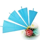 4 шт.лот многоразовые кондитерские изделия для украшения выпечки силиконовый кондитерский мешок для глазировки крема кондитерский мешок насадка для украшения торта OK 0954