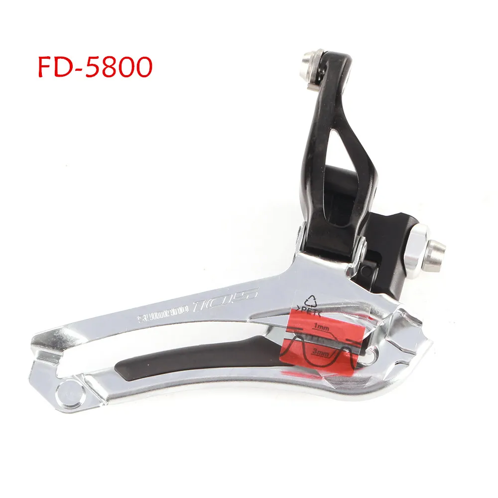 5800 Braze on Shimano 105 FD-R7000 5800 5801 передний переключатель 2x11 Скорость велосипед передний переключатель 5800 R7000 паять на 31,8 мм 34,9 мм стяжка - Цвет: 5800 Braze on