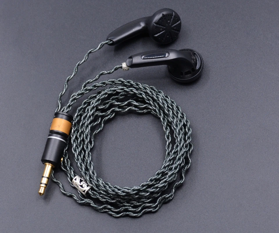 Hot NiceHCK K's Earphone 500 ohm Balanced High Impedance In Ear Earbud Flat Head Plug Earplugs Kill Monk | Электроника