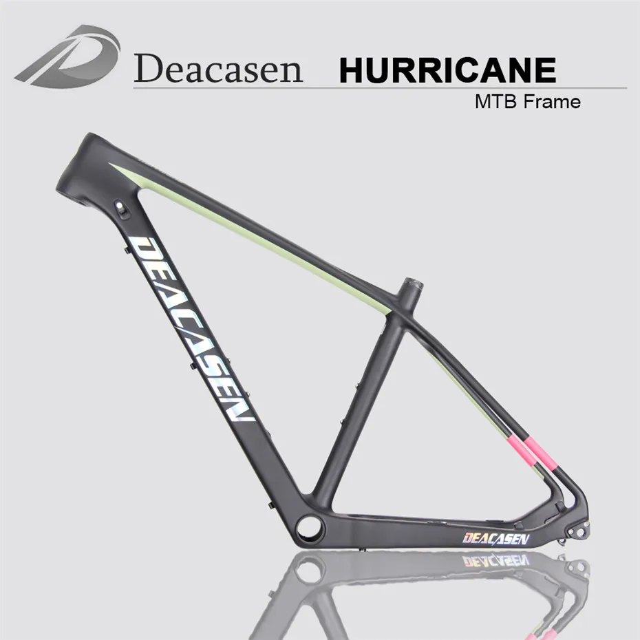 Карбоновая рама для велосипеда MTB новый deacasen UD матовый горный велосипед 14/15/16/17/19