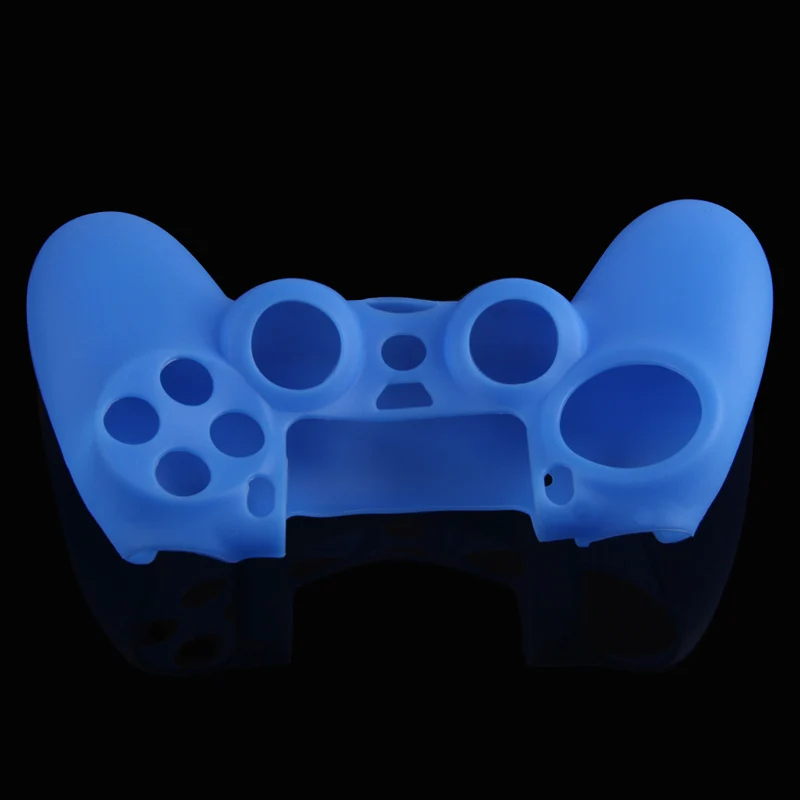 Высокое качество Мягкий силиконовый чехол кожного покрова для PS4 контроллер