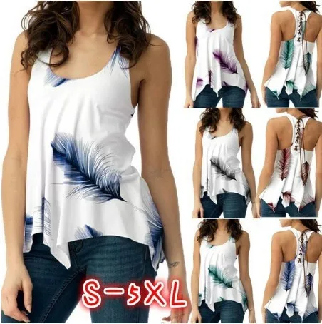 

S-5XL sleeveless o neck tops t shirt leather floral print casual leisure loose t shirt summer holiday brand t shirt plus size