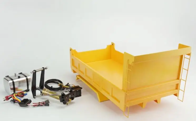 RC гидравлический самосвал стойка ведро 6x6 для масштаба 1/14 тракторы TAMIYA ass R620 R470