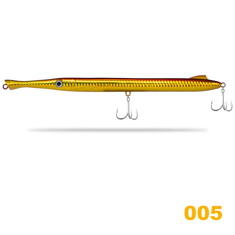 Hunthouse don belone 230 приманка 225 мм/32 г длинный Литой карандаш stickbait pesca для рыбалки leerfish и bluefish isca искусственная - Цвет: 005