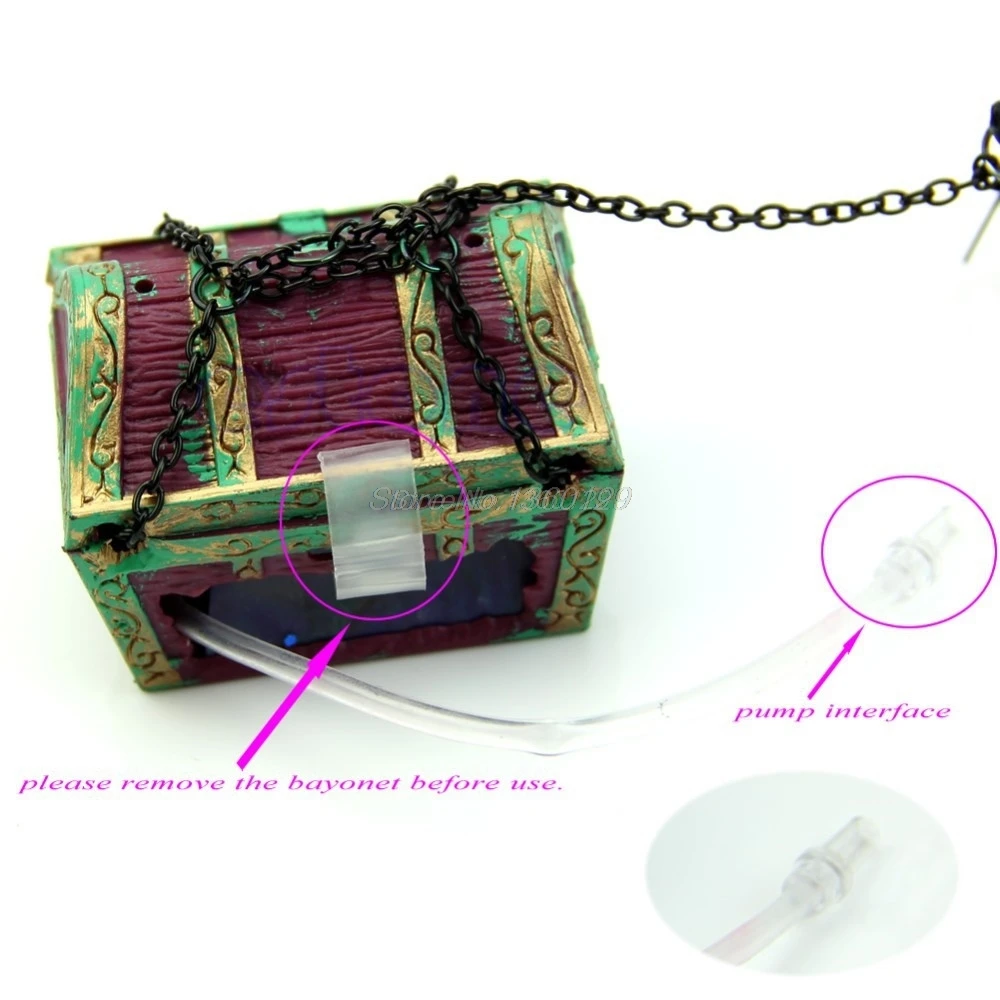 Охотник за сокровищами фигурка аквариума орнамент аквариумный Декор Пейзаж Oct18