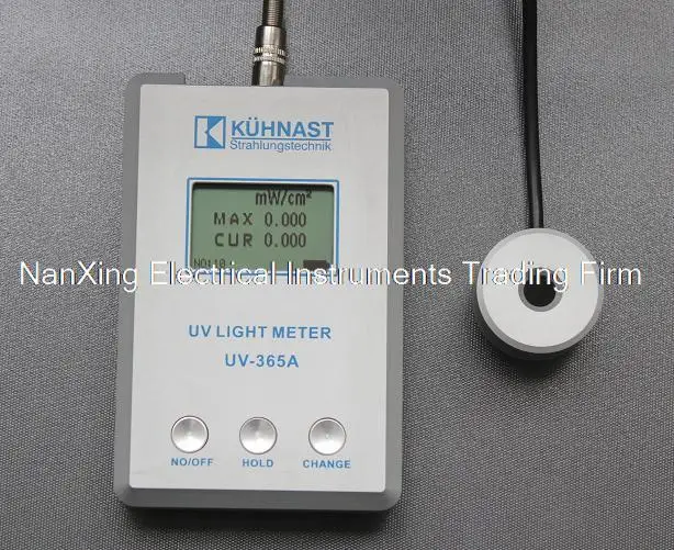 Быстрое прибытие KUHNAST UV 365A УФ Измеритель света 250 410 нм|nm| |