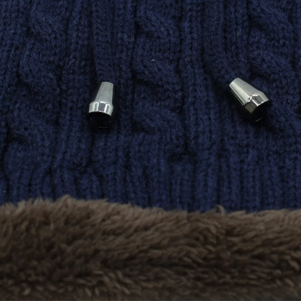 SYi Qarce зимние супер теплые вязанные шапочки Skullies Beanie Gorras Bonnet маска шапка для мужчин и женщин Спорт На Открытом Воздухе Шапка NM084-88