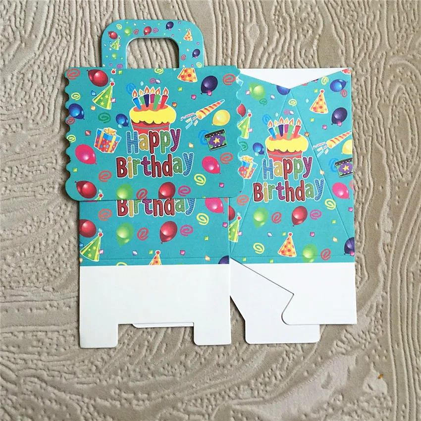 12 шт./лот сумки для конфет на день рождения|party decoration kids|box birthdaykids favors |