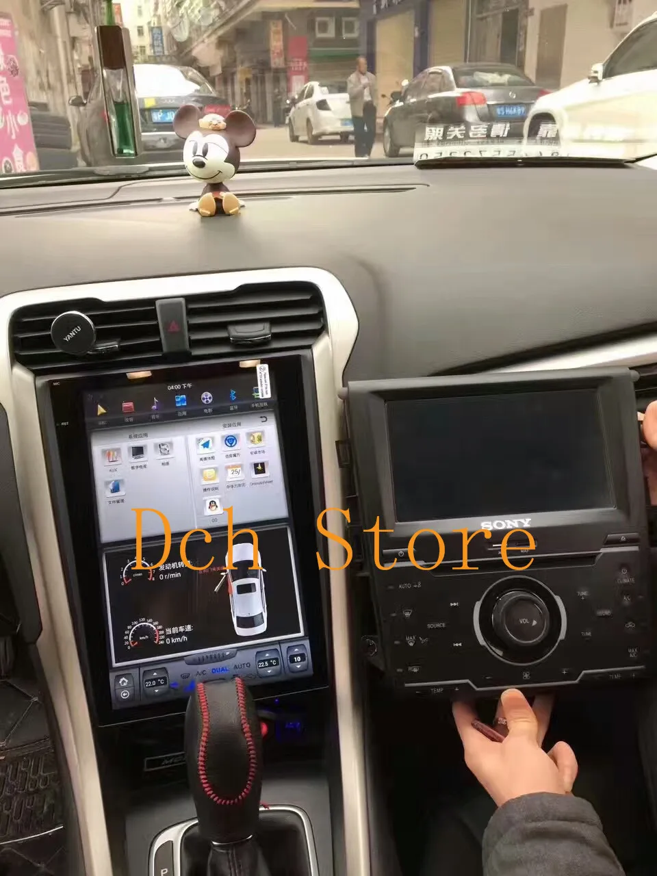 13,6 ''tesla стиль Android 8,1 автомобильный dvd-плеер gps навигация для Ford Mondeo fusion 2013- PX6 CARPLAY стерео 4 Гб ram 32 Гб rom