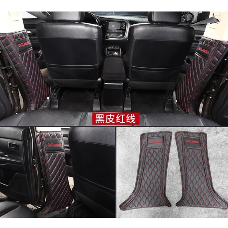 Автомобильный противоударный коврик из микрофибры для Mitsubishi Outlander 2013-2018 2