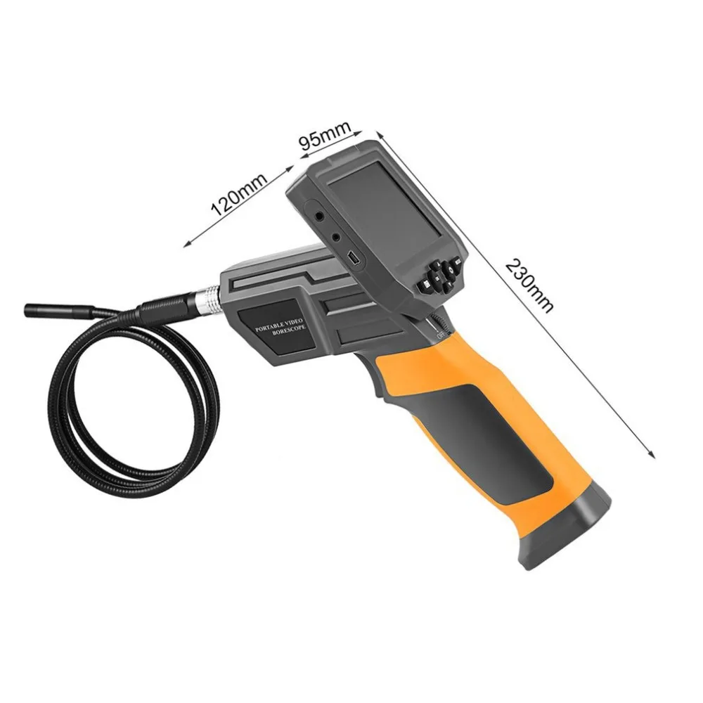 High Qaulity LCD Industrial Endoscope Portable Digital Wireless Recordable Video Borescope Drop Shipping Wholesale Supplier | Инструменты