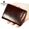 ManBang Classic Style Wallet Genuine Leather Men Wallets Short Male Purse Card Holder Wallet Men Fashion High Quality 3