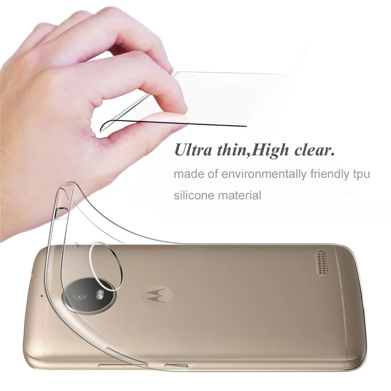 TOLIFEEL For Motorola Moto G4 G5 G6 G5S E4 Plus Case Slim Silicone Cover Moro X4 G2 G3 Z Play TPU Transparent Back Coque |