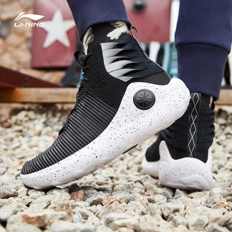 Li-Ning/Мужская обувь ESSENCE INFINITE Wade Culture; дышащая Удобная подкладка; светильник; спортивная обувь; AGWP007 XYL237