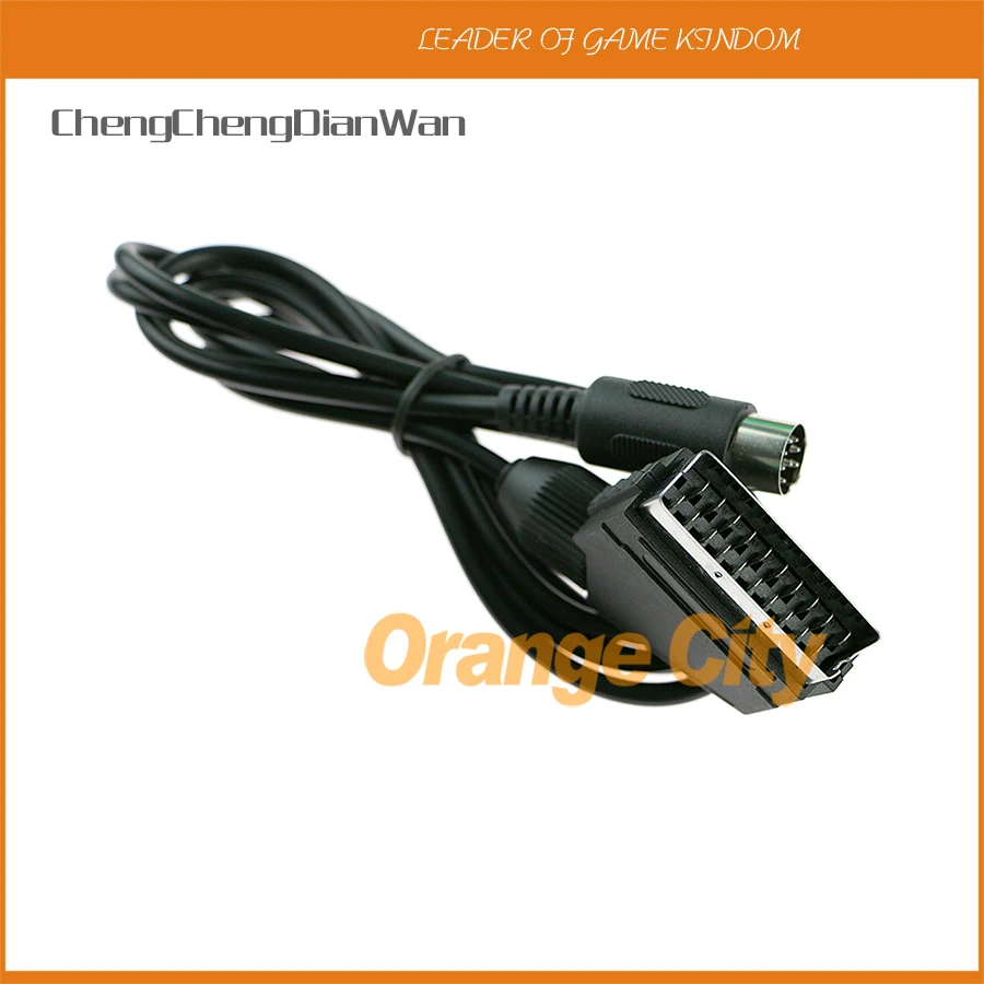 ChengChengDianWan PAL версия RGB Scart кабель для Sega Genesis 1 Mega Drive MD1 V pin консоль 5 шт./лот|cable for|cable