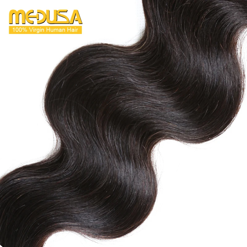 Queens Hair Products Brazilian Virgin Body Wave 4 Bundles Rosa 7A Unprocessed Human |