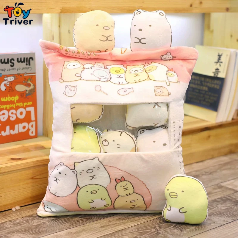 Японская анимация Одна сумка San x Sumikko Gurashi уголок биологическая плюшевая игрушка мягкая подушка креативный подарок на день рождения Рождество
