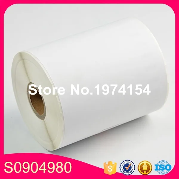 60совместимые рулоны Dymo S0904980 104 мм * 159 4 &quotX6&quot 220 шт./рулон совместимый с LabelWriter 4XL