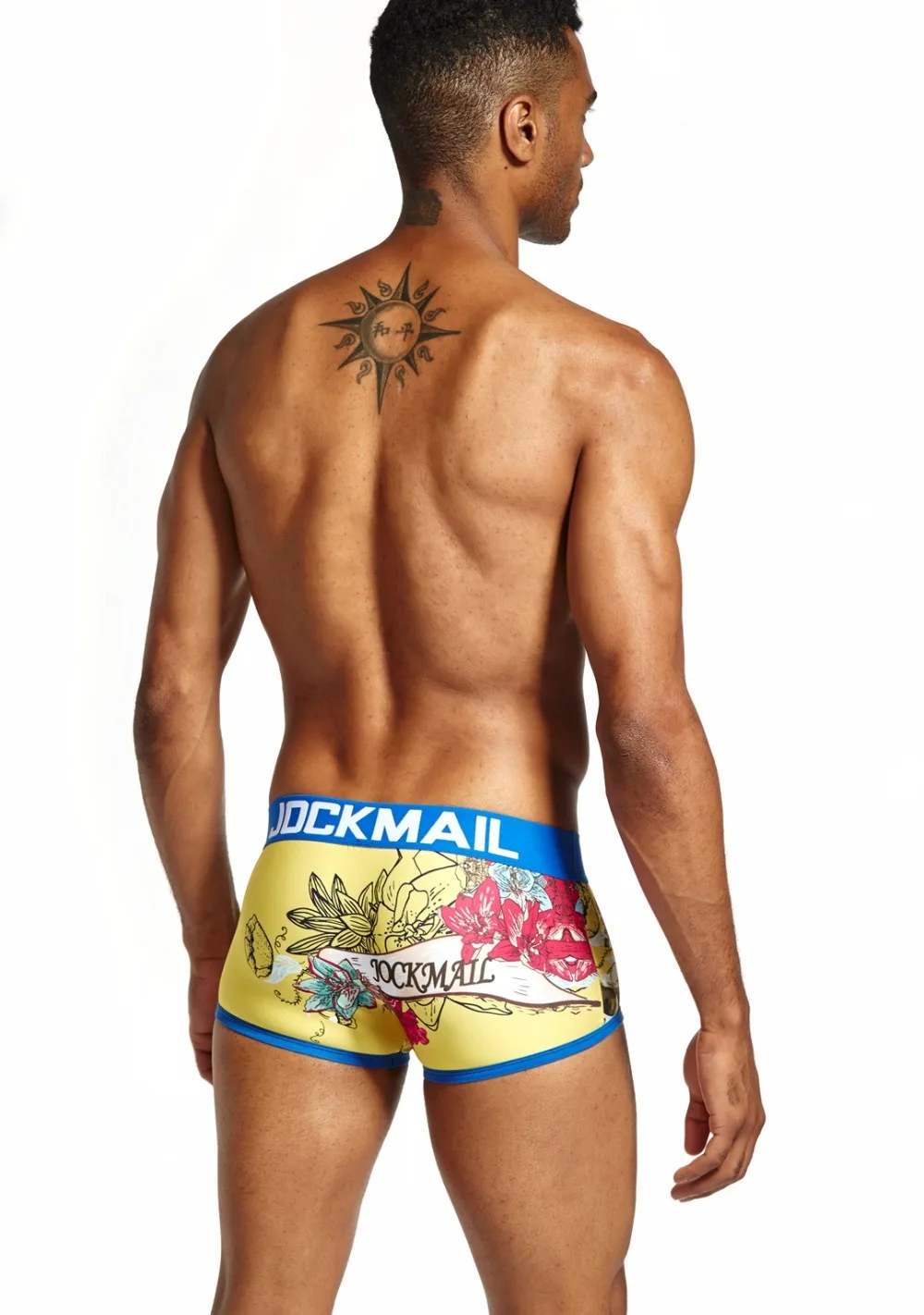 JOCKMAIL, брендовые трусы-боксеры с принтом черепа, calcinha, сексуальное гей нижнее белье, calzoncillos hombre, боксеры marca cueca, мужские трусы, шорты