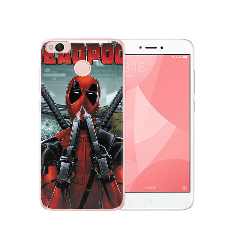 Avengers Deadpool For Xiaomi Redmi Mi 3S Pro 4X 4A 5A 5 Plus Note 3 4 6 6A A1 5X A2 6X Lite 8 Pocophone F1 Case Cover king |