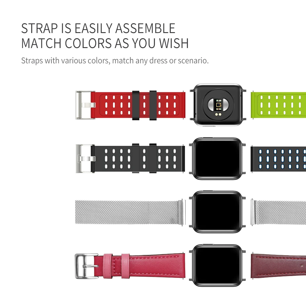 V5 смарт браслет с пульсометром кровяным давлением SPO2 PPG ECG водонепроницаемый