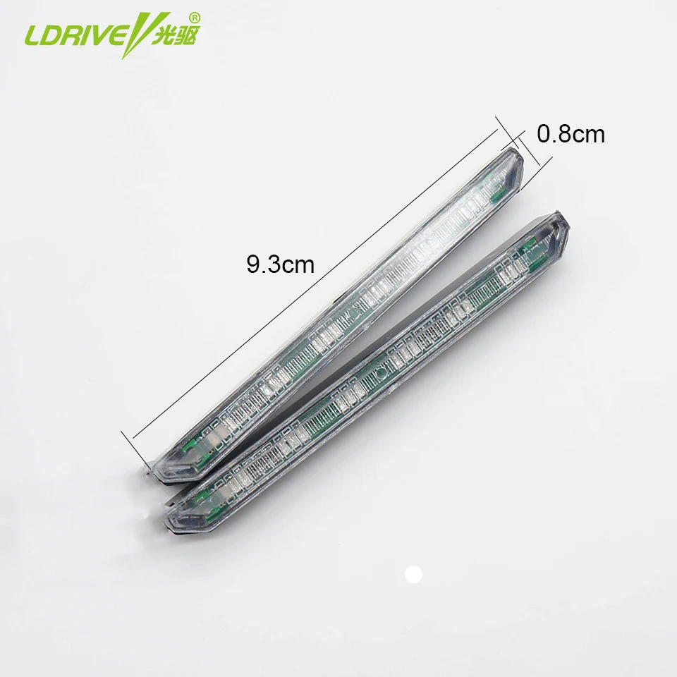 LDRIVE 4 шт./лот автомобильный Стайлинг Светодиодная лента освещение для ног