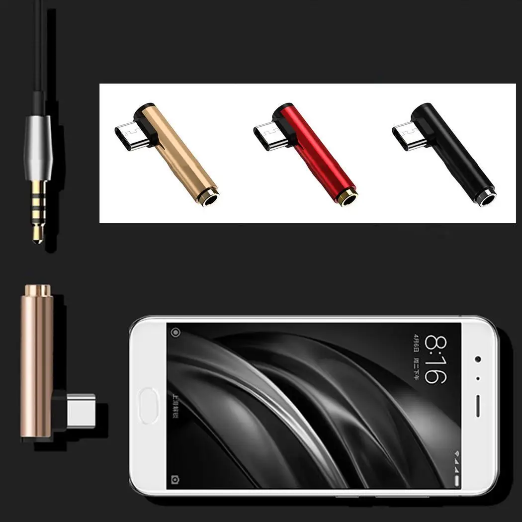 Generic For Type C to 3.5mm Audio Adapter Connector | Мобильные телефоны и аксессуары