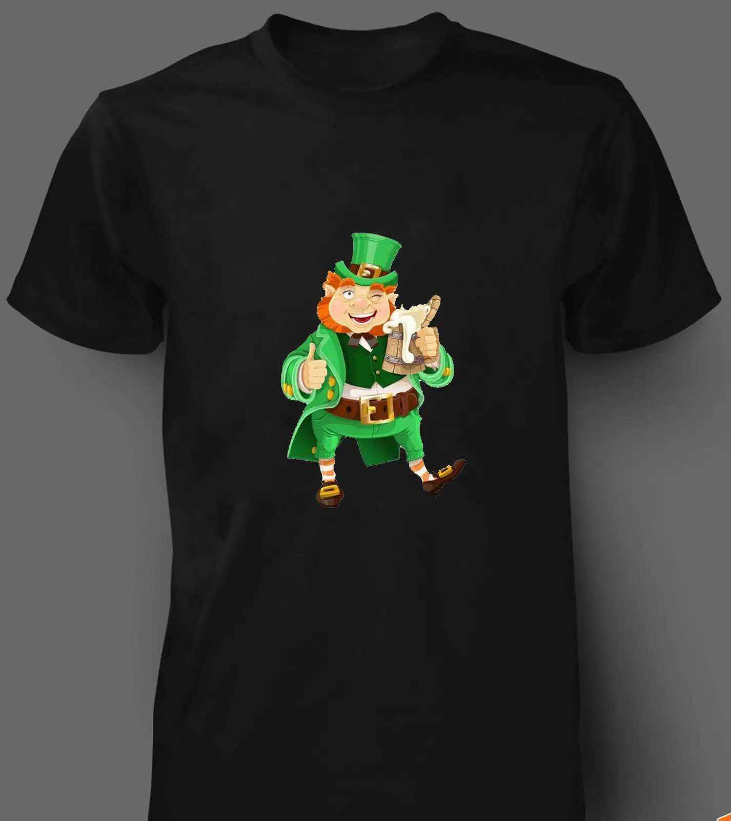 Футболка на День Святого Патрика leprechaun Ireland Shamrock Paddys Day новые мужские и женские