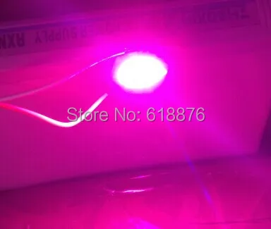 10 Вт Красный 660нм + синий 450нм 8:1 высокой мощности LED для выращивания растений 9 в