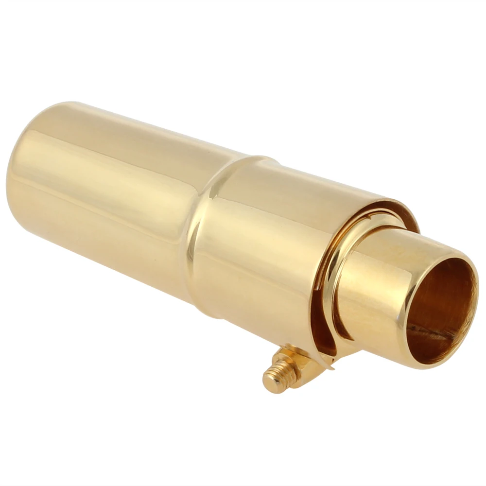 

Professional Gold Plated Metal Soprano Saxophone Mouthpiece 7 for Jazz Music