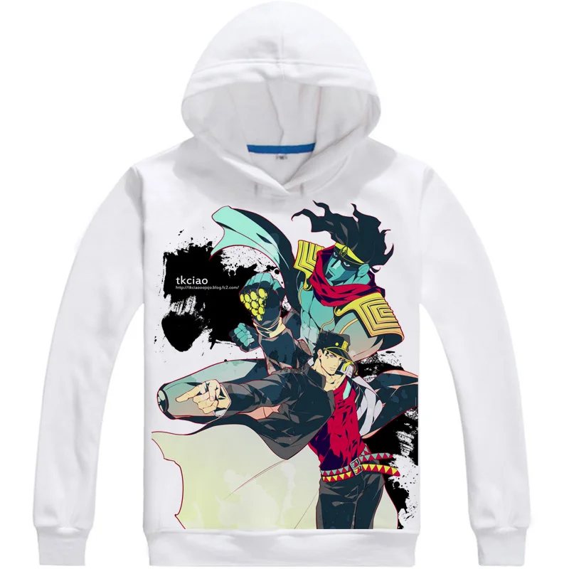 Новинка необычная Толстовка JoJo's Adventure осенне зимнее пальто для косплея