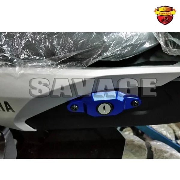 Motorcycle Accessories CNC Aluminum SEAT LOCK COVER CAP For YAMAHA FJ-09 MT-09 Tracer 2015 Black | Автомобили и мотоциклы