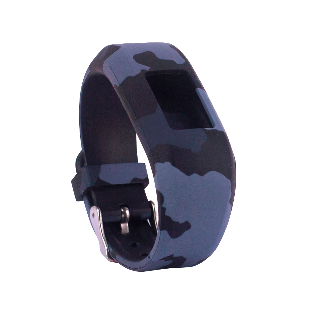 Милый Камуфляжный силиконовый ремешок FIFATA для Garmin Vivofit JR/JR 2 детский сменный