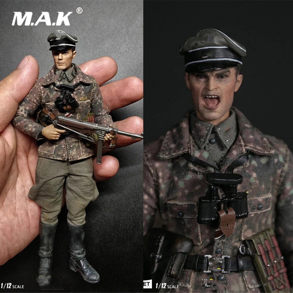 

1/12 карман элитная Серия: WWII SS-Panzer с разделением по длине волны "Das Рейх" PES003 Пособия по немецкому языку с двойной головкой резьба оружие полны...