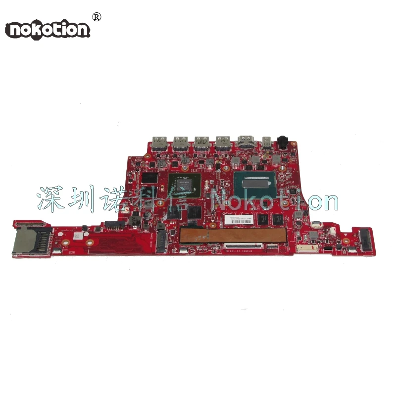 

Материнская плата NOKOTION для ноутбука HP OMEN 15 15-5013DX с процессором SR1PX i7-4710HQ GTX860M GPU на плате