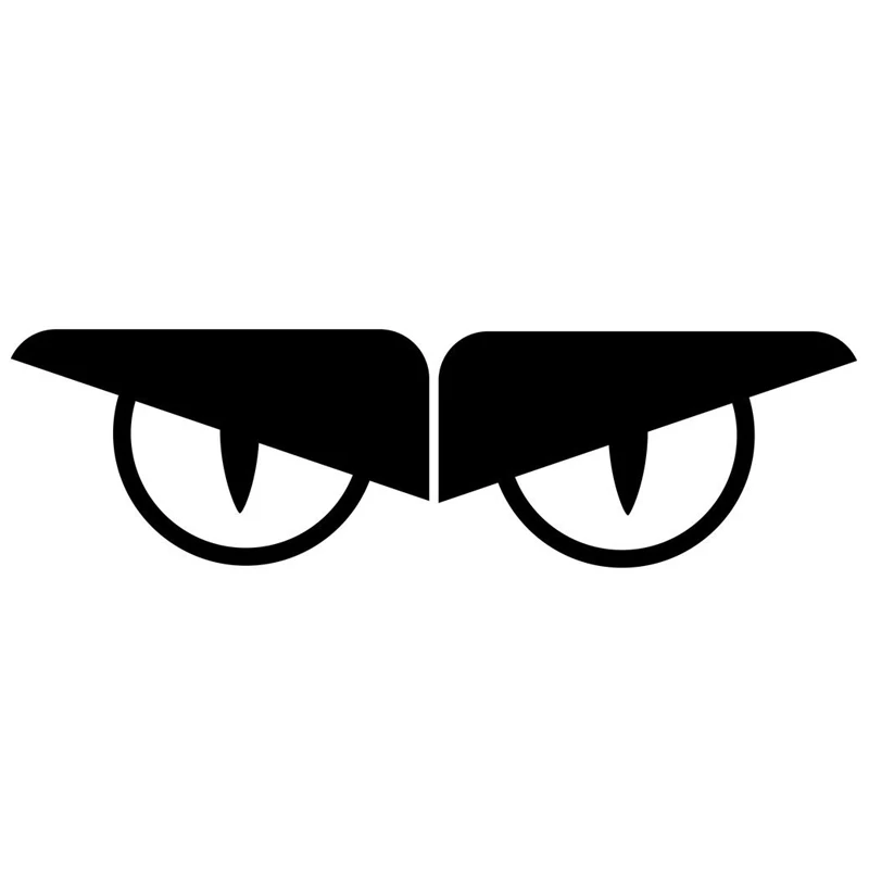 15 см * 4 3 со змеиным рисунком Angry декор с изображением глаз мотоцикл Виниловая