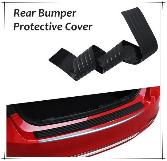 Автомобильный Стайлинг резиновый Задний защитный бампер для багажника защитная