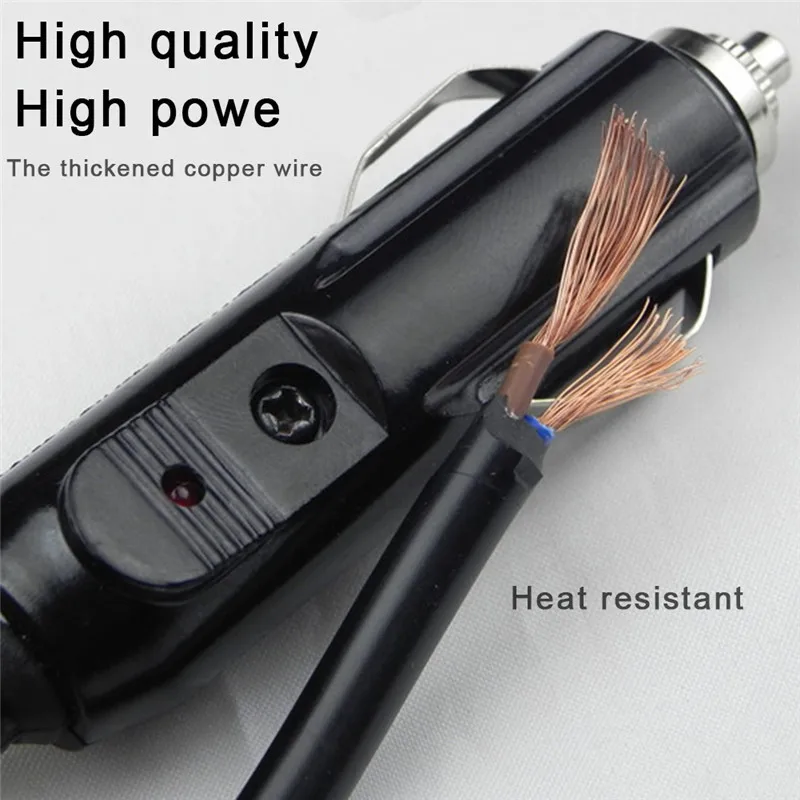 Автомобильный светодиодный разъем для прикуривателя 12 В/24 В с 20 А