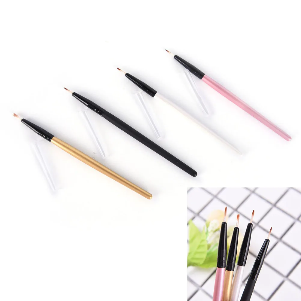 1 шт. подводка для глаз тени век Кисть Косметическая бровей Щетки Инструменты