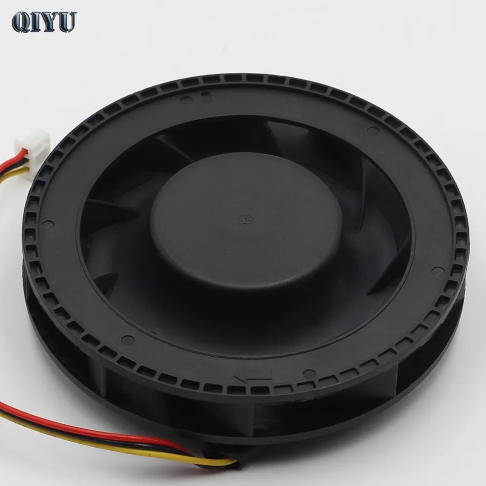 10025 DC 12V Очиститель центробежный вентилятор, бесщеточный двигатель постоянного тока, автомобильный очиститель воздуха вентилятор, Габаритные размеры 100*25(мм), бесшумный круговой вентилятор