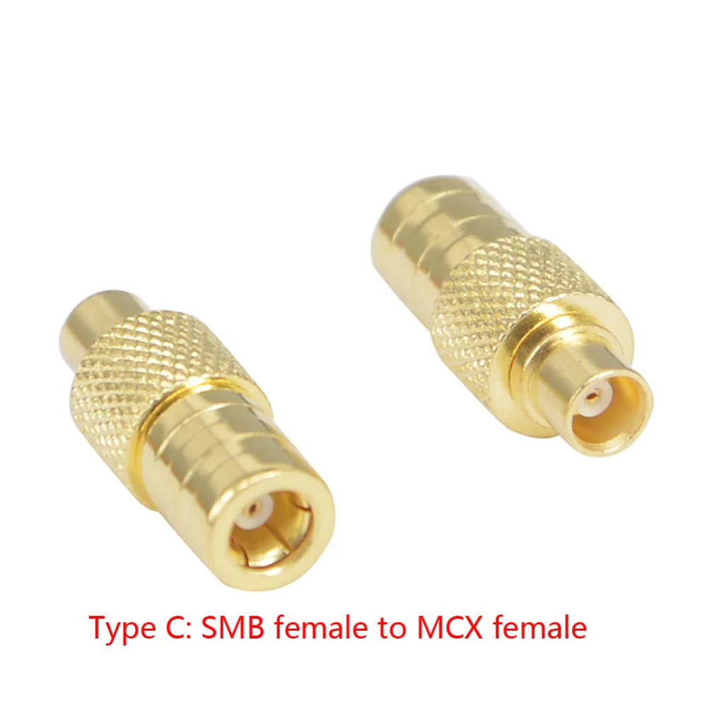 2 шт. SMB-MCX RF адаптер SMB к MCX Kit Male Female Coax Соединительный | Обустройство дома